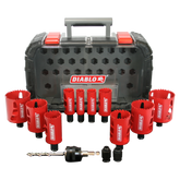 Diablo DHS14SGP 14 pc General Purpose Bi-Metal Hole Saw Set